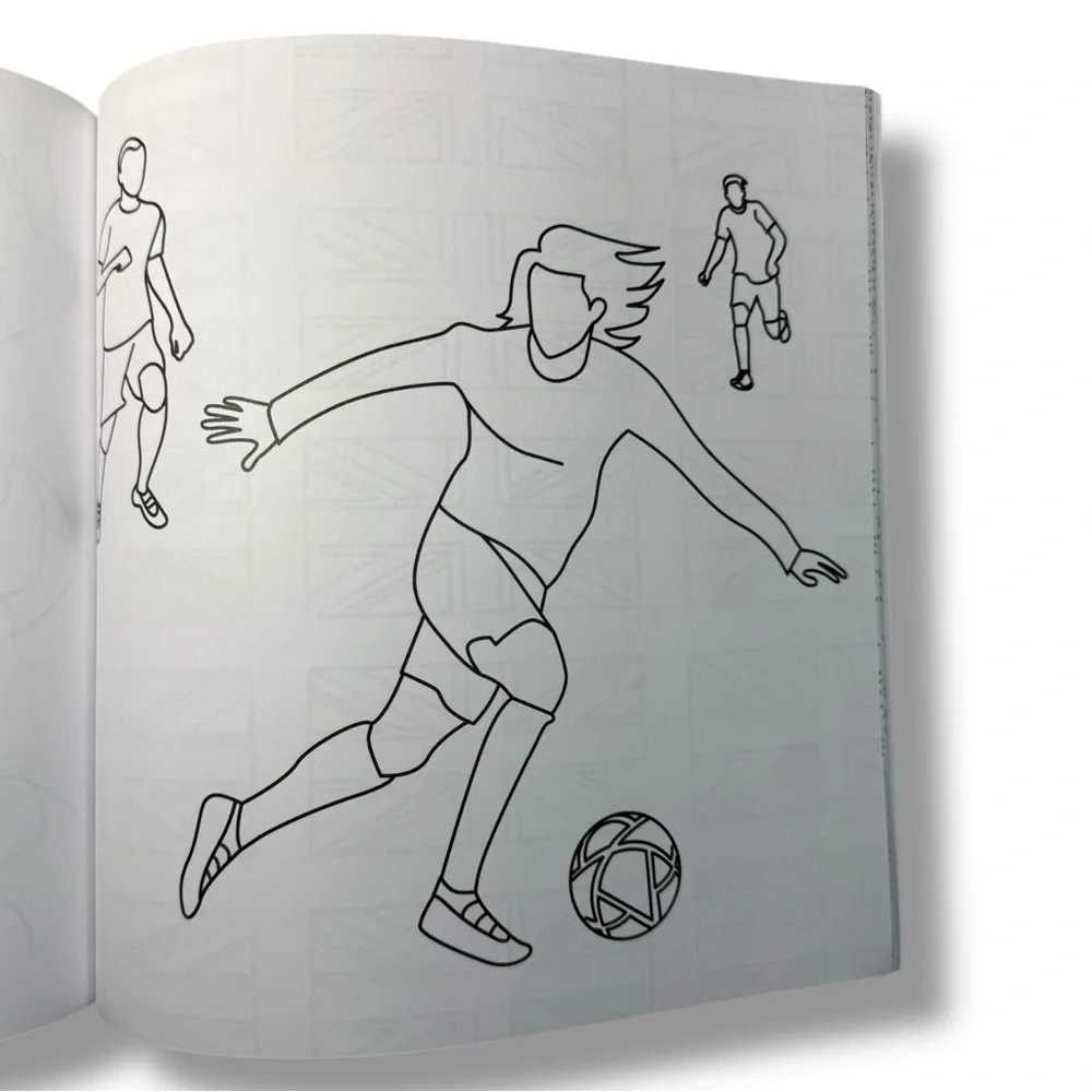 Ted Lasso Unofficial Coloring Book - Picture 4 of 5